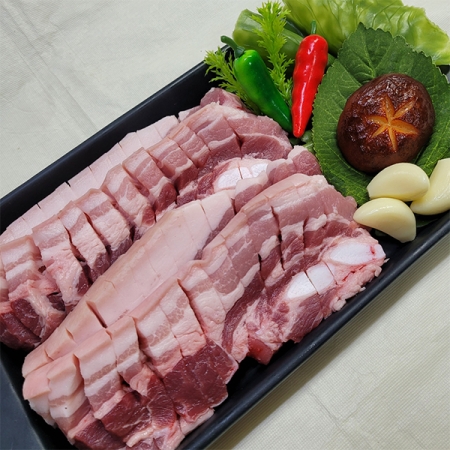 국내산 한돈 벌집삼겹살(마)