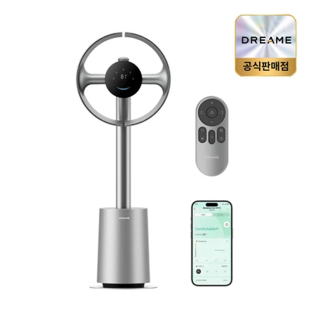[드리미] MF10 날개없는 선풍기 프리미엄 저소음 Bladeless fan 신생아 무엽 거실 무풍 타워형 팬