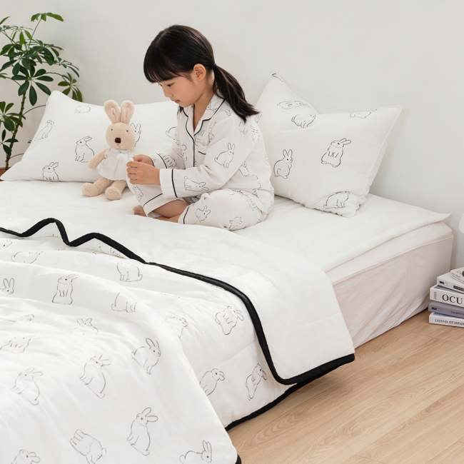 리틀버니 소프트마이크로 간절기이불 침구세트