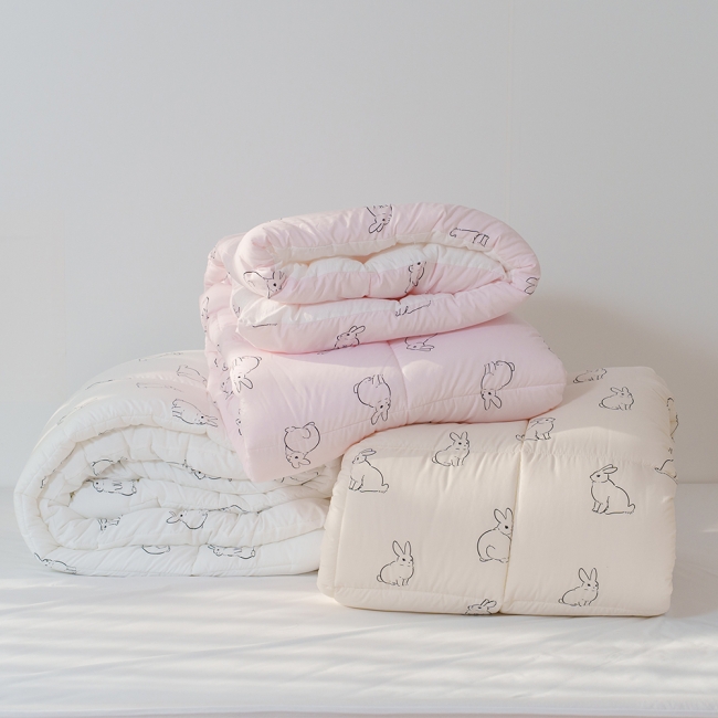 리틀버니 소프트마이크로 차렵이불 침구세트