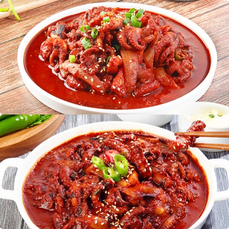 [오마니] 속초명물! 숙성양념 낙지볶음/쭈꾸미볶음 300g 구성별 택