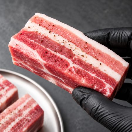 스페인산 듀록 100% 흑돼지 찰삼겹 500g 2종