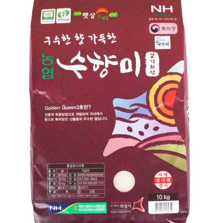 [2025년 햇수확] 경기 화성 수향미 골든퀸3호 10kg