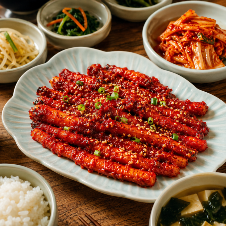 순수한반찬] 불향 가득 더덕구이