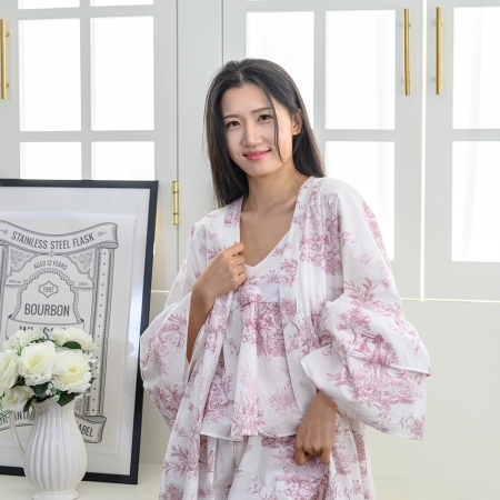 디오레 30수 광목 여성용 파자마&로브