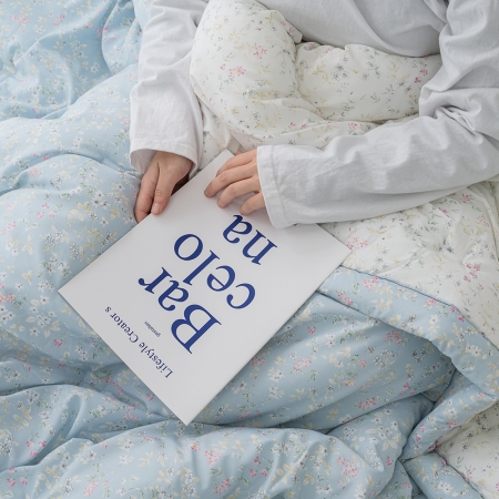 빈티지플라워 마이크로 모달 간절기이불 침구세트