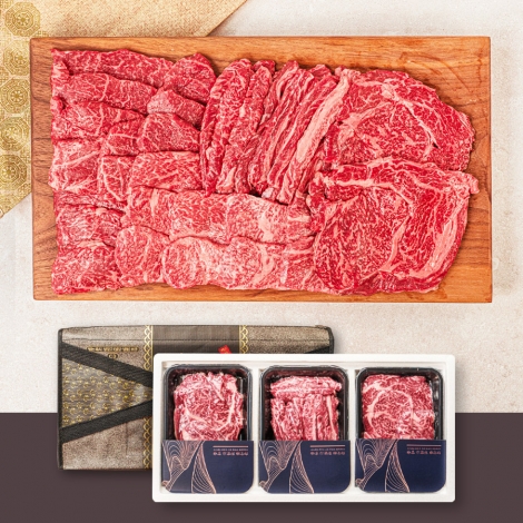 1++등급 한우 등심 불고기 1.2kg 선물세트