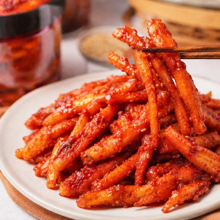 밥 도둑~! 한라산 더덕무침 500g