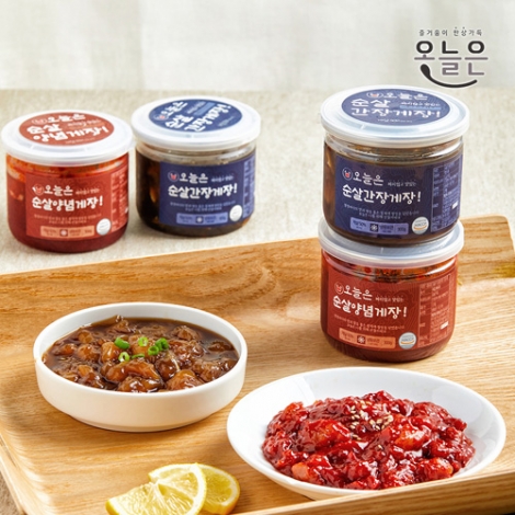 [오늘은] 순살 양념게장/간장게장 300g