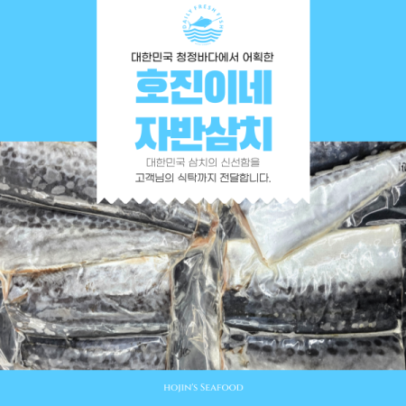 100% 수작업 손질 호진이네 국내산 자반 삼치 손질삼치 大 1마리~5마리