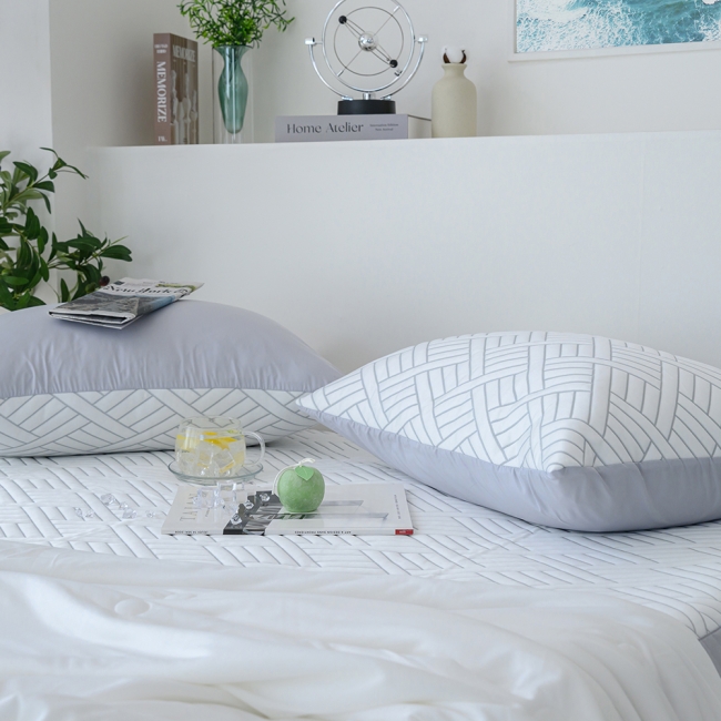 듀라론 3중직 냉감 지퍼형 베개커버