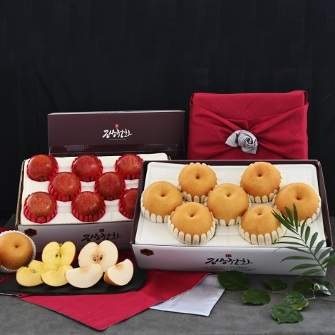 [오커브팜] 금상첨화 사과 배 혼합 선물세트