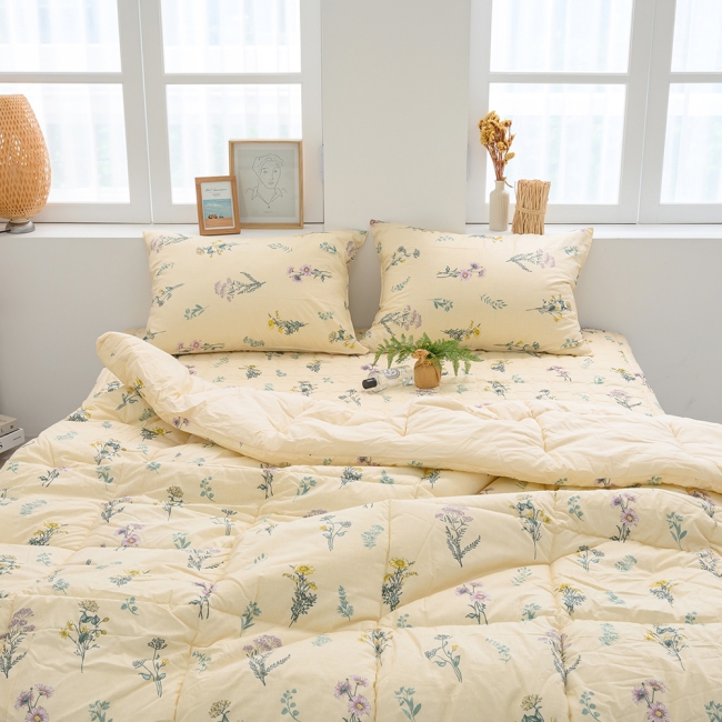 와일드플라워 순면 차렵 침구세트