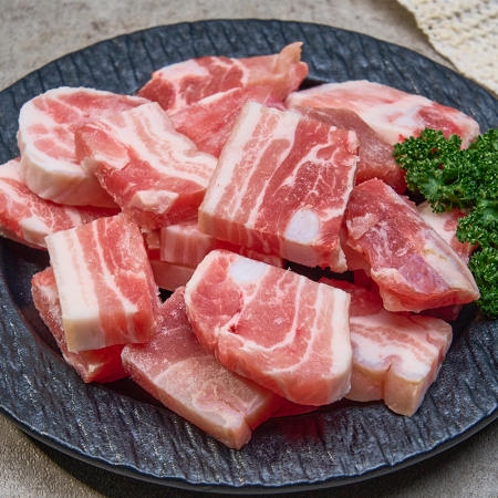 한돈 냉동 대패 삼겹살 /  냉동 한입 오겹살 500g