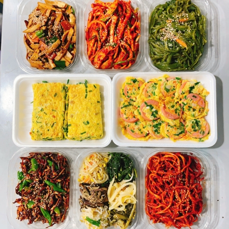 순수한반찬] 기본 반찬 골라담기