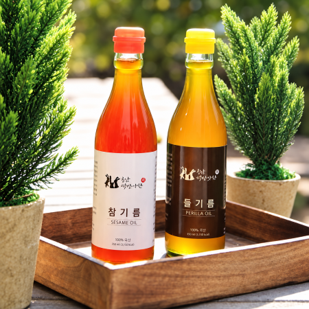 당일착유 저온압착 고소한 국산들기름 [원산지:국산]