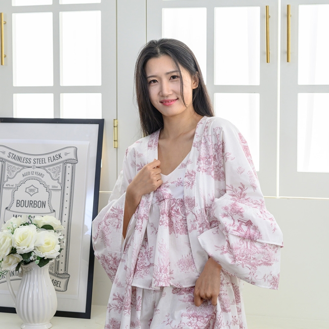 디오레 30수 광목 여성용 파자마&로브