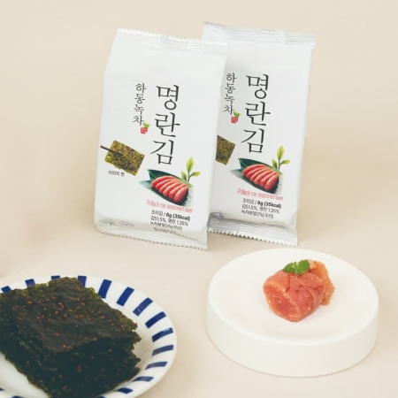  [하동권여사] 하동녹차명란김 6g*24봉