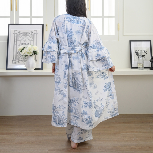 디오레 30수 광목 여성용 파자마&로브