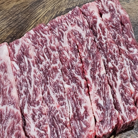 1++ 한우 특수 모듬 구이 600g- (앞치마살, 삼각살, 업진안살 각 200g)-[푸른고]