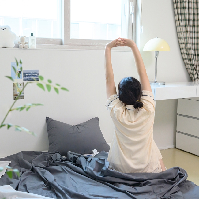 여기호텔 고밀도 60수 듀라론 냉감이불 침구세트