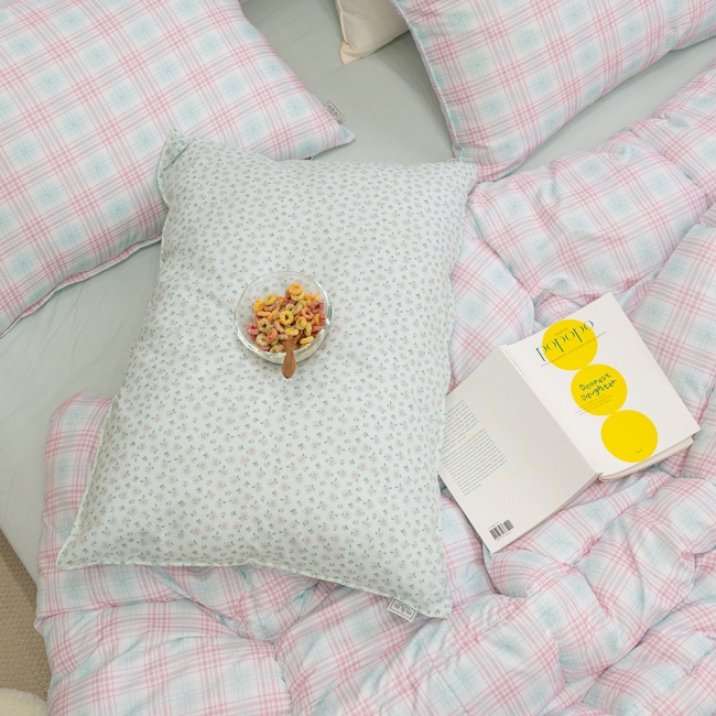 슈가체크 리버서블 소프트마이크로 차렵이불 침구세트