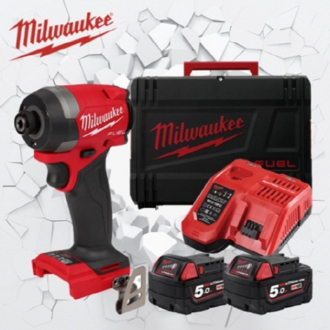 프리미엄 전동공구 밀워키 M18 FID3-502X 충전 임팩 드라이버