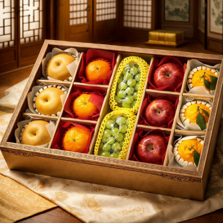 [프리미엄] 귀한분께 혼합과일선물세트 명절선물 5종세트