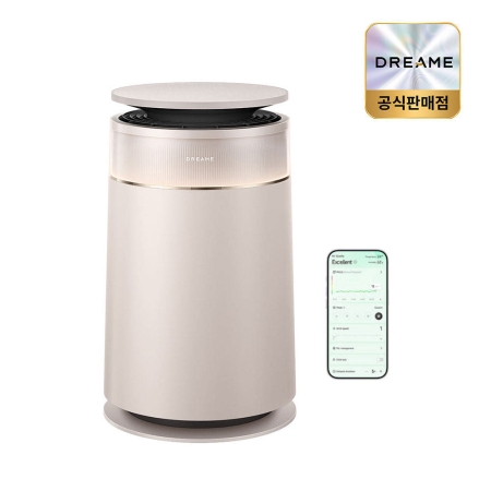 [드리미] FP10 펫 공기청정기 고양이털 냄새 알레르기 초미세먼지 제거 HEPA필터 펫케어