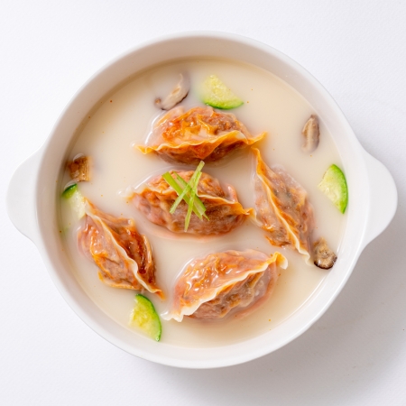 속이 꽉찬! 김치떡만두국 /고기떡만두국 194g