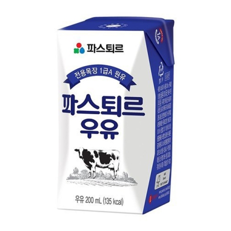[파스퇴르] 후레쉬 우유 200mlx20개(실온)