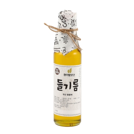 [문경현대방앗간]100% 국산 들기름 저온압착 180ml