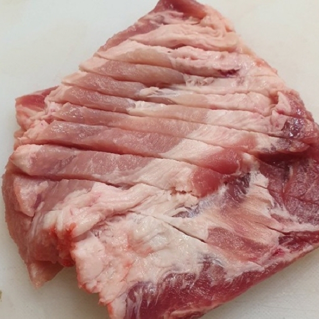 한돈 양념 박포갈비 1kg
