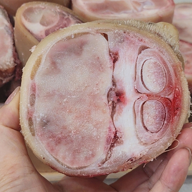 풍족한 한우 우족 4kg