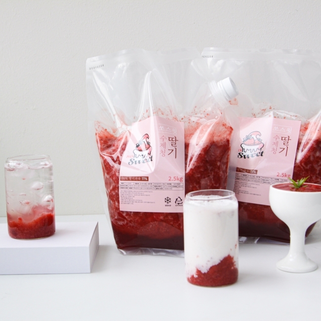 [쏘스윗] 별난 딸기청 [ 500g/1kg/2.5kg ]