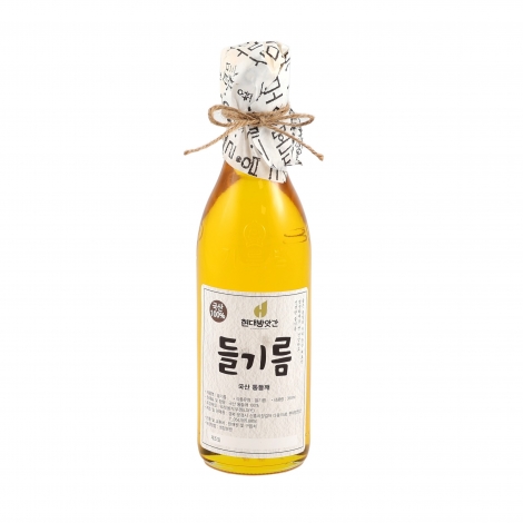 국산 100% 들기름 저온압착 350ml