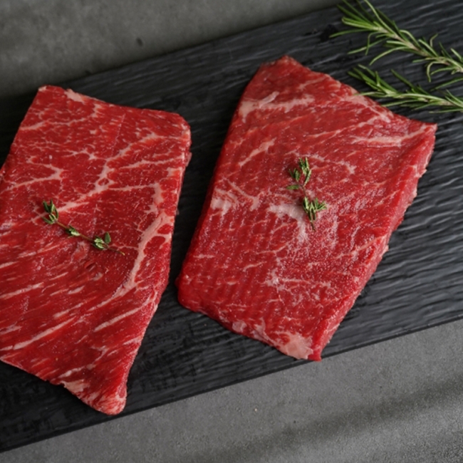 뼈 무게 NO! 살코기로만 갈비본살 스테이크 250g