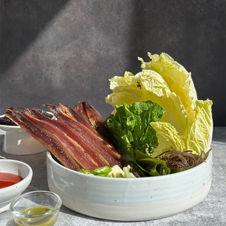 쫀득쫀득  제철 손질 과메기