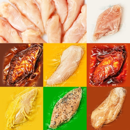 국내산 스팀 닭가슴살 100g 7종 골라담기