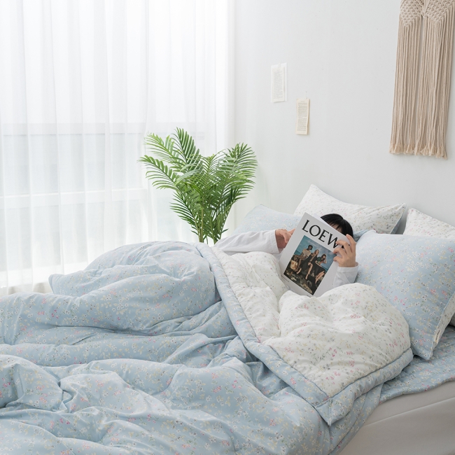 빈티지플라워 마이크로 모달 간절기이불 침구세트