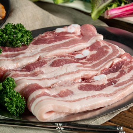 [오커믿음] 한돈 돼지고기 삼겹살 목살 500g