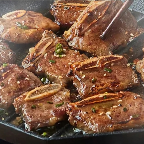 [포천이동갈비] 전통양념 한입 LA갈비 1kg