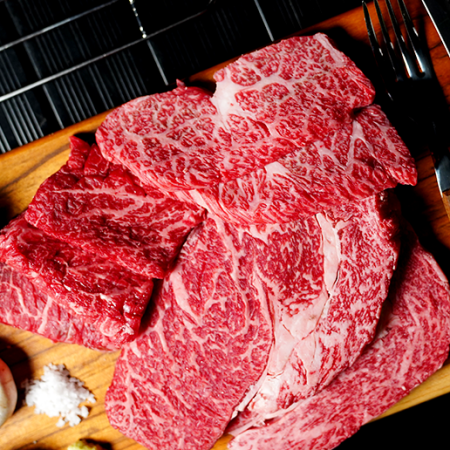 한우 투뿔 모둠 실속세트 500g (3개 부위 모둠, 약 4~5인분)