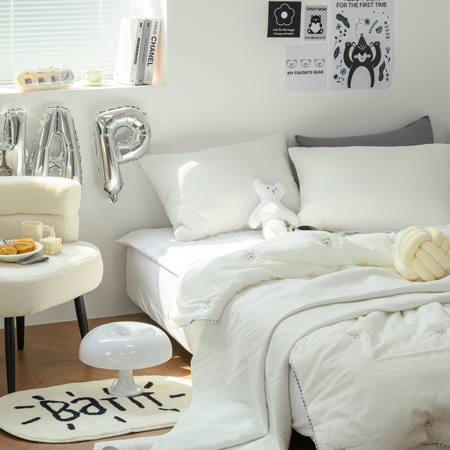 곰곰 모달 옥수수솜 간절기이불 침구세트