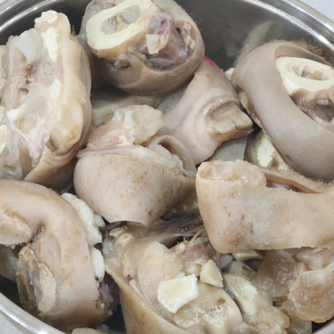 풍족한 한우 우족 4kg