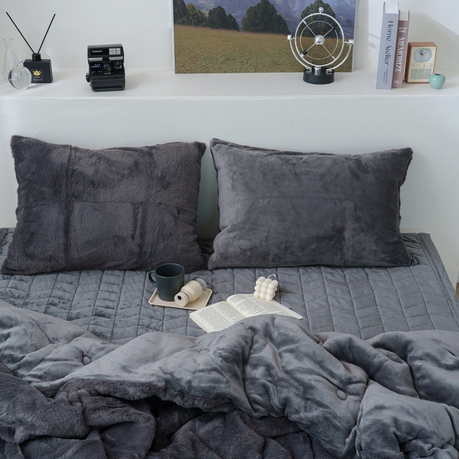 잘자요 밍크 10mm극세사 밴딩패드