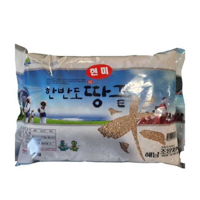 당일도정 청정 해남 현미 1kg / 4kg