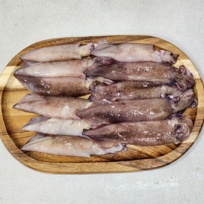 한입 한치! 통찜용 총알 한치 500g
