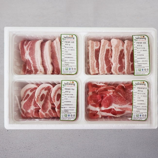 ★특가★녹돈 돼지고기 골라담기 (국내산1등급한돈)