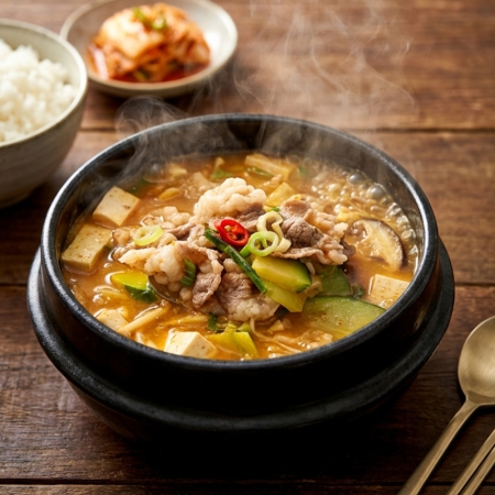 [백억] 팔도 식후경 차돌된장찌개 밀키트